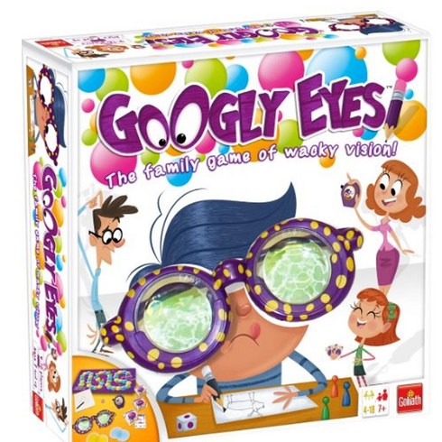 Goliath 구글리 아이즈 게임 패밀리 그리기 Googly Eyes Game, 1개