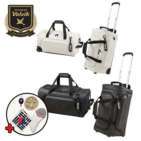 2023년 가성비 최고 어뉴보스턴백 - 볼빅 2022년 쉐도우 보스턴캐리어 골프 보스턴백 바퀴달린 바퀴있는 바퀴형 휠 프리미엄 남자 남성 여자 여성 남여공용 캐리어 케리어 가죽 가방 여행 출장 패션 필드 골프수납가방, 화이트(WHITE)
