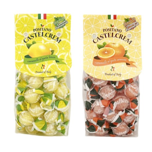 임산부선물 - 이탈리아 포지타노 임산부 입덧캔디 2개 200g 레몬+오렌지, 1세트