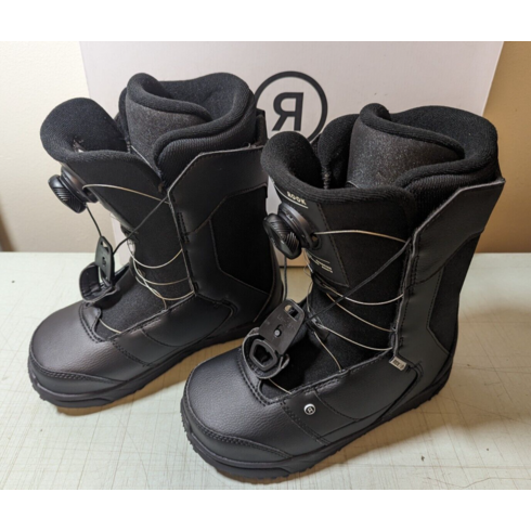 라이드 부츠 스노우보드 Ride Rook Snowboard Boa Boots Black 남성 Size 8 NEW