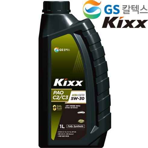 KIXX PAO C2 C3 5W30 1L 디젤, KIXX PAO C2/C3 5W30(디젤용)_1L, 1개