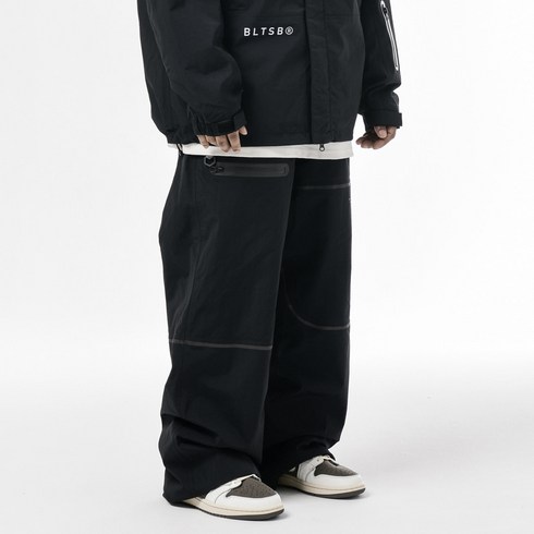 2023년 가성비 최고 블렌트보드복 - 블렌트 2324 BLENT FUNK PNT BLACK 스노우 보드복 팬츠 바지