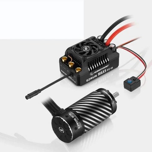 전기차리스 - HobbyWing EzRun MAX5 HV G2 감지 브러시리스 전기 블렌딩 56118 SD 모터 1:5 RC 원격 제어 차량에 적합, 06 MAX5 56118 800kv set
