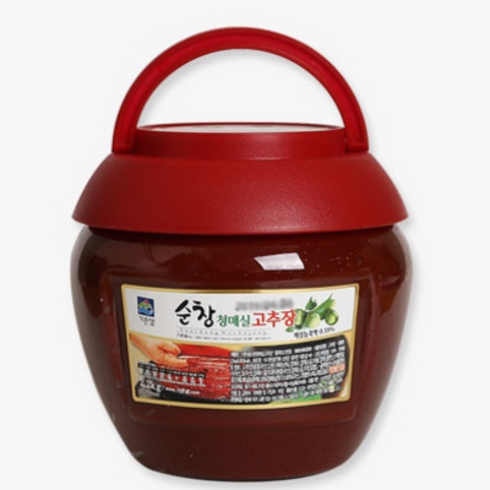 기픈샘 순창 청매실고추장 2kg 국산 덜매운 순한맛 순창고추장, 2.2kg, 1개