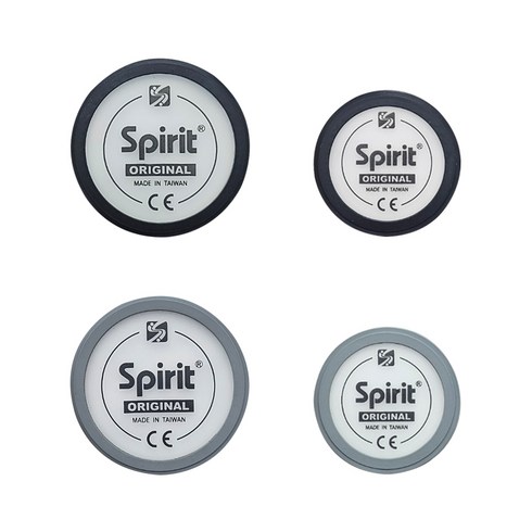 스피릿청진기 - 스피릿 청진기 다이아프램 부속품, 블랙 4.5cm, 1개