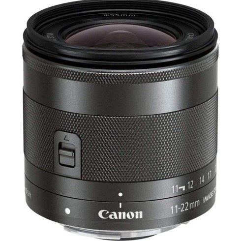 2023년 가성비 최고 캐논광각줌렌즈 - Canon 초광각 줌렌즈 EF-M11-22mm 미러리스 전용, 통상판