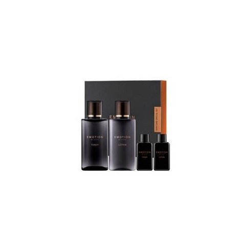 꽃을든남자 이모션 블랙 스킨케어 스페셜 토너 160ml + 35ml 로션 세트 1세트