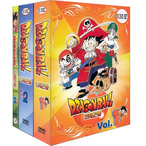 드래곤볼dvd - DVD 드래곤볼 Vol.1-3 완결풀세트 (26disc)-Dragon Ball. 1회-153회