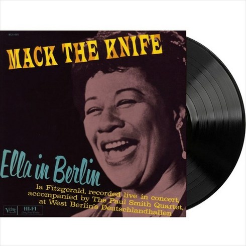 (수입LP) Ella Fitzgerald - Ella In Berlin: Mack The Knife (180g), 단품