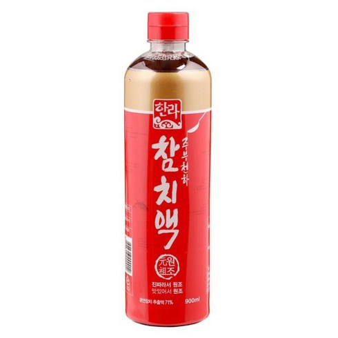 [한라] 주부천하 참치액 900ml, 1개