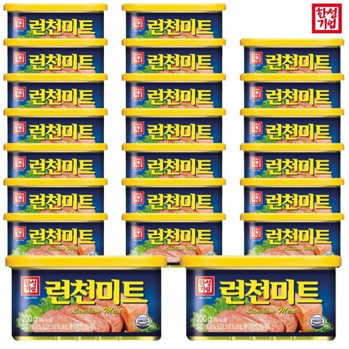 햄 - 한성기업 런천미트, 200g, 22개