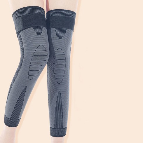 엘디엑크스 롱타입 무릎보호대, 블랙-L-2개