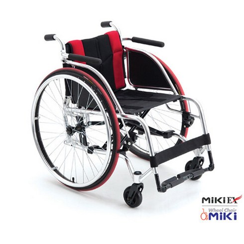 활동형휠체어 - 미키 알루미늄 활동형 휠체어 NOVA-ZERO, 1개