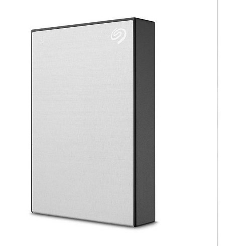 어도비1년 - Seagate One Touch 5TB 휴대용 외장 하드 드라이브 PC 노트북 Mac USB 3.0 Black 1년 MylioCreate 4mo Adobe Creative Clou, 5 TB, Silver