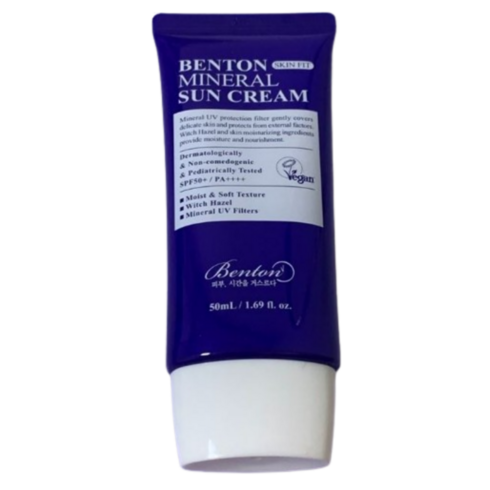 벤튼 스킨핏 미네랄 선크림 50ml(SPF50), 50ml, 1개