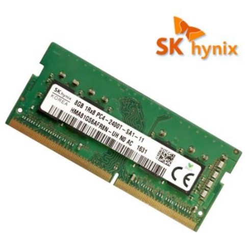 2023년 가성비 최고 삼성 데스트탑메모리 DDR4 PC4 8G 19200 2400T - 하이닉스 노트북용 DDR4 8GB 1RX8 PC4-2400T (19200), 하이닉스 노트북용 8GB PC4-2400T