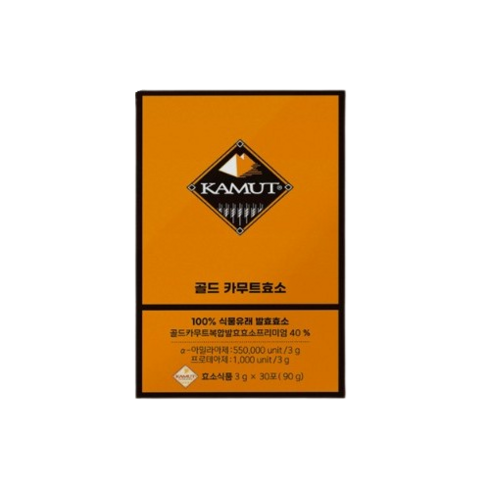 골드 카무트 효소 (3g X 30포) 1박스, 3g