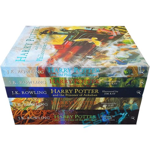 국내 해리포터 Harry Potter 일러스트 에디션 하드커버 5권 스콜라스틱 영어원서 음원 제공