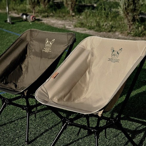 매드독캠프 카몬70프레임 캠핑 경량 체어 내하중180kg, 탄 베이지
