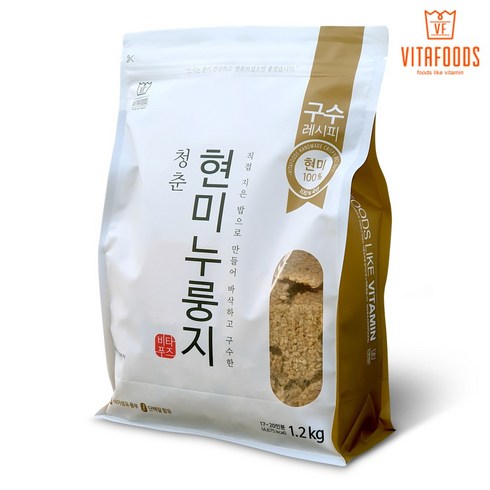 현미누룽지 - 청춘 현미누룽지 1.2kg 식사대용 숭늉 코스트코, 1개