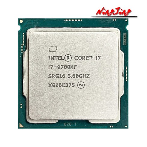 인텔 코어 i79700KF i7 9700KF 36 GHz 중고 8 스레드 CPU 12M 95W PC 데스크탑 LGA 1151