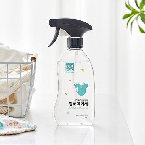 네이쳐러브메레 유아 세탁 얼룩 제거제 400ml, 5개