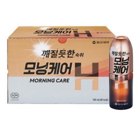 모닝케어H, 100ml, 20개