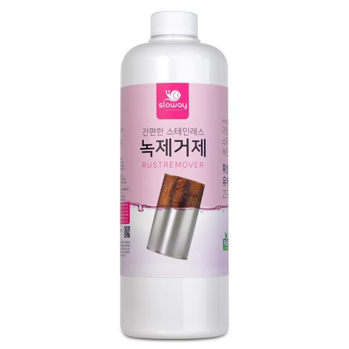 스테인레스 녹제거제 스텐 녹슨거 녹 제거 + 브러쉬 세트, 1000ml, 1개