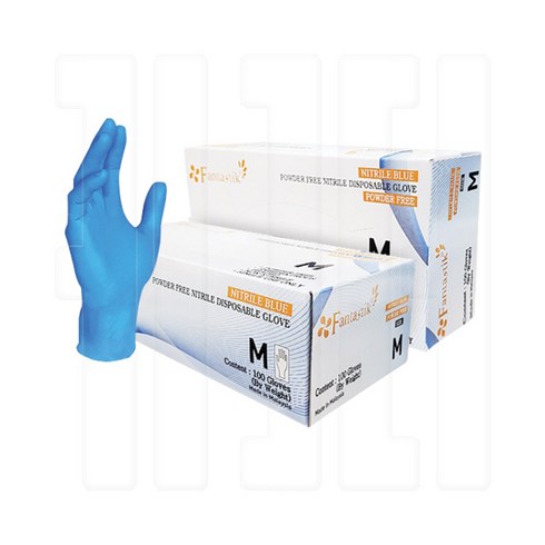 2023년 가성비 최고 엘파마판타지아 - 판타스틱 니트릴장갑 사이즈M (상자=100매입), 100매입, 청색
