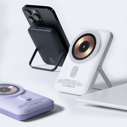 디큐브 맥세이프 보조배터리 10000mAh +맥세이프링, 화이트
