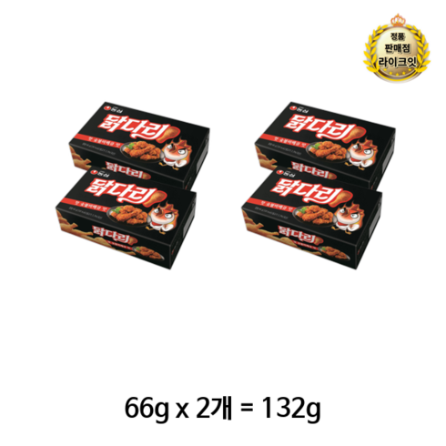BBQ통살닭다리구이 소금10팩  매콤양념10팩 - 농심닭다리 핫 숯불바베큐 맛, 132g, 84개