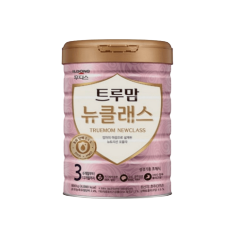 일동 후디스 분유 소화 잘되는 트루맘 뉴클래스 3단계 800g, 1개