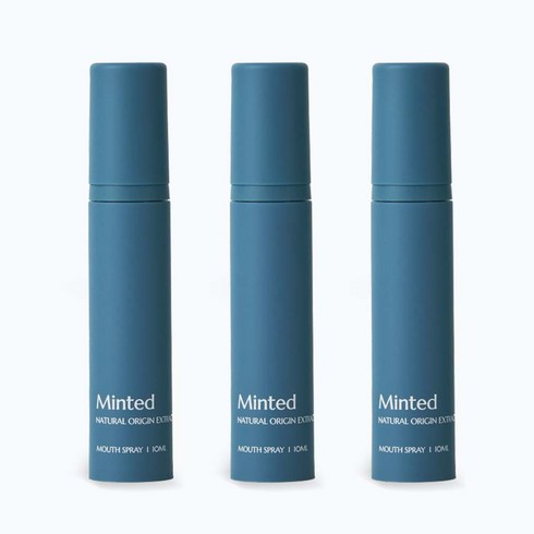 minted - 민티드마우스스프레이액(세틸피리디늄염화물), 10ml, 3개