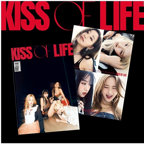 빠른 배송 KISS OF LIFE 1ST 미니앨범 (기프티콘 증정)