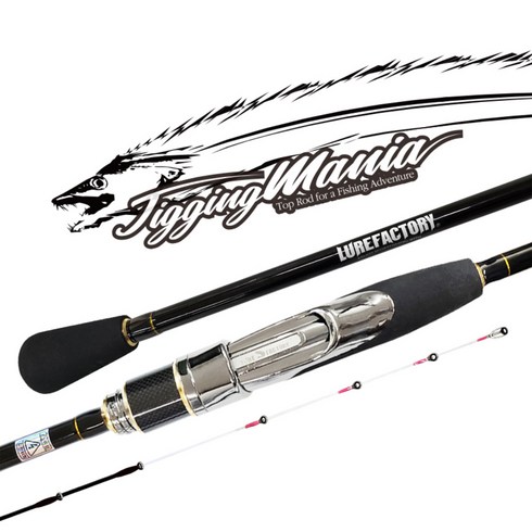 2023년 가성비 최고 텐빈로드 - 루어팩토리 지깅매니아 갈치낚시대 텐야로드 텐빈, LTS-608ML 스피닝용