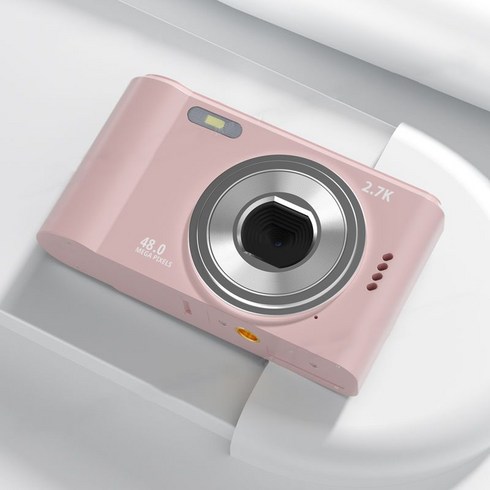 셀카 레트로 미니 디지털 카메라 디지털카메라, B, 32G Pink