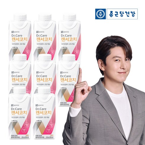 캔서코치 종근당건강 닥터케어 켄서코치 암환자 영양식 영양조제식품 200ml 8팩, 8개