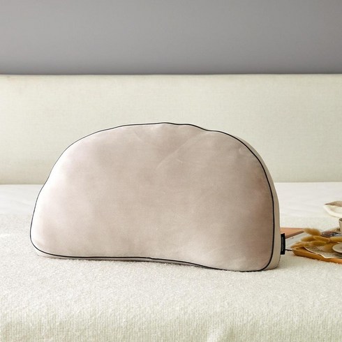 [모던하우스] 말랑찰떡 반달베개 모카베이지 55x35, 1개, 단품