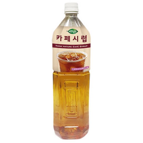 자연생각 희창 카페시럽, 1.5L, 3개