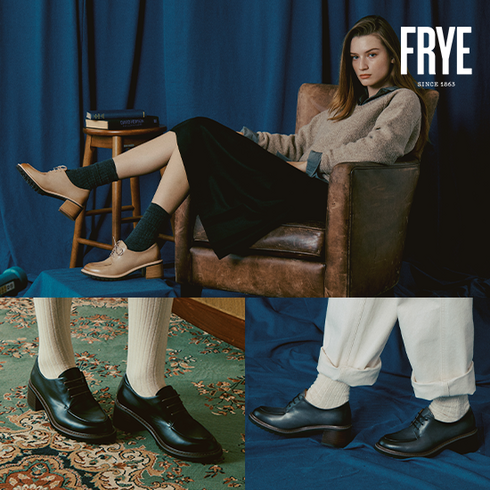 [CJ온스타일 최초공개] FRYE 23FW 더비 로퍼 (여성)