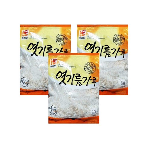 뚜레반엿기름 - 뚜레반 엿기름가루 1kg x 3, 3개