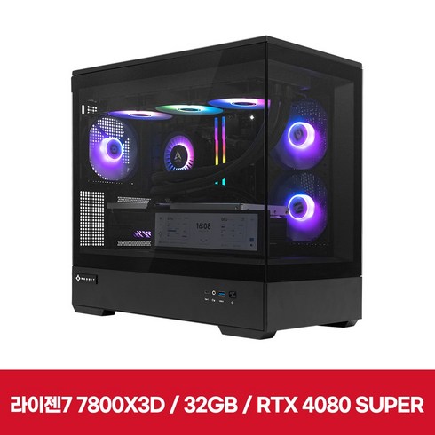 이엠텍 레드빗 SUPERHERO - R7O301-SYSTEMLIVE (R7-7800X3D / RTX 4080 SUPER / 32GB (16Gx2) / NVMe 1TB), 레드빗SUPERHERO-R7O301-SYSTEMLIVE