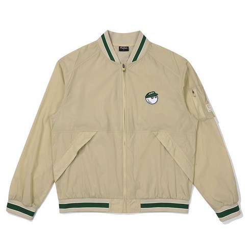 2023년 가성비 최고 말본바람막이 - (국내매장판/AS가능) 말본 골프 자켓 바람막이 블로우 스타디움 자켓 BEIGE (MAN)