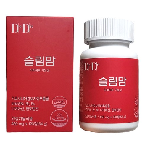 슬림맘 가르니시아 체지방 관리, 1개, 450mg