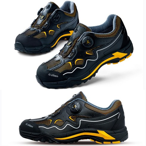 지벤안전화 ZB-142 + 지벤양말 1켤레 고급 4인치 다이얼 방수 심파텍스 소재 안전화 건설 제조 물류 유통 운수 창고 외