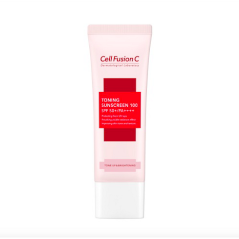 셀퓨전씨 토닝 썬스크린 100 SPF 50+ PA++++, 50ml, 2개