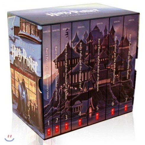 Special Edition Harry Potter Paperback Box Set: 1-7 해리포터 원서 페이퍼백 7권 박스 세트 (미국판 / 15주년 기념 스페셜 에디션), Arthur A. Levine Books