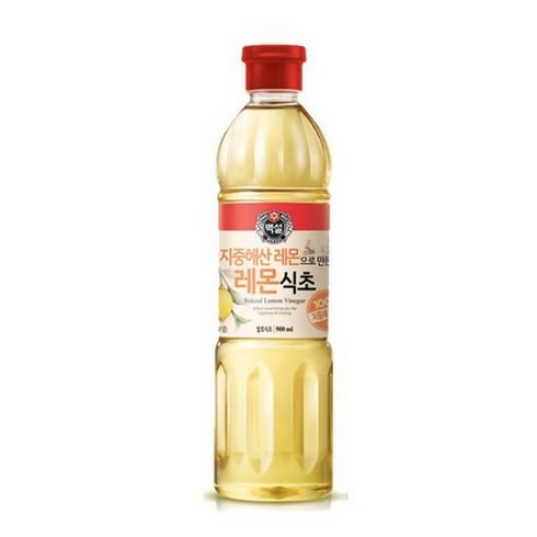 백설 레몬 식초, 900ml, 2개