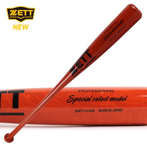 ZETT 제트 재팬메이드 나무배트 우드배트 BWTK14135K(6300) 33.5인치 스탠다드노브, MD_상품선택_N