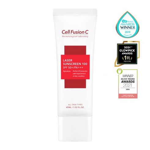 2023년 가성비 최고 셀퓨전씨선크림 - 셀퓨전씨 레이저 썬스크린 100 SPF50+ PA+++, 45ml, 1개
